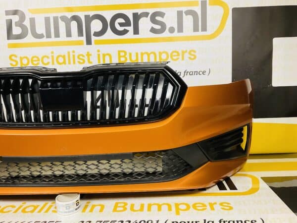 Bumper Skoda Fabia 4 2021-2022 Voorbumper 2-H9-2303