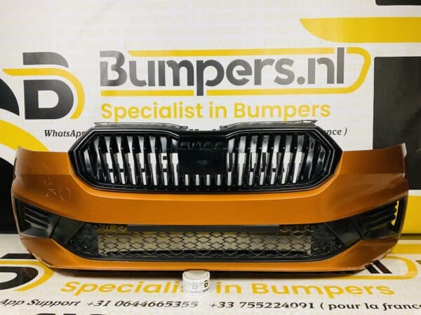 Bumper Skoda Fabia 4 2021-2022 Voorbumper 2-H9-2308