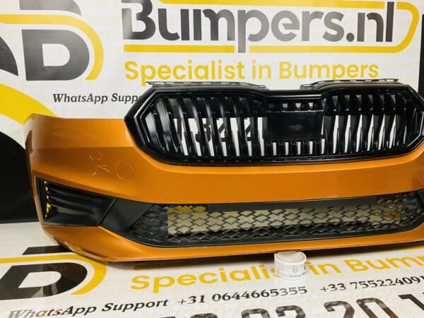 Bumper Skoda Fabia 4 2021-2022 Voorbumper 2-H9-2308