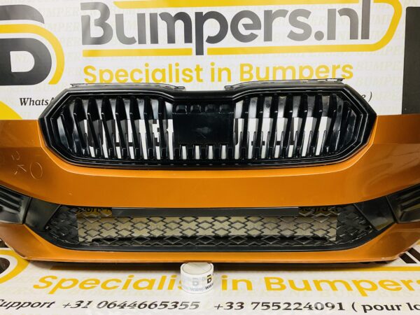 Bumper Skoda Fabia 4 2021-2022 Voorbumper 2-H9-2308