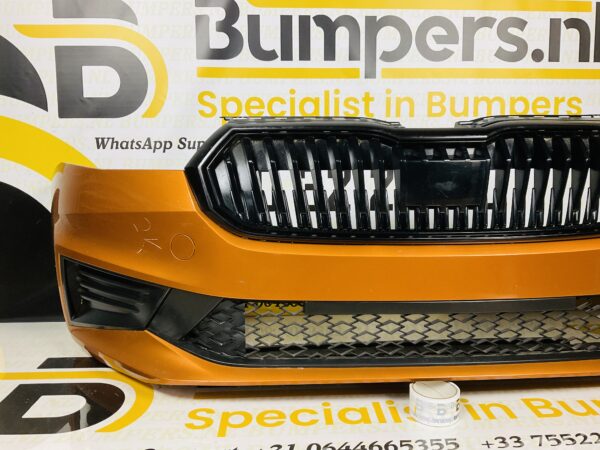 Bumper Skoda Fabia 4 2021-2022 Voorbumper 2-H9-2308