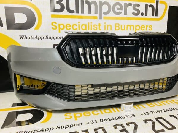 Bumper Skoda Fabia 4 2021-2022 Voorbumper 2-H9-2304