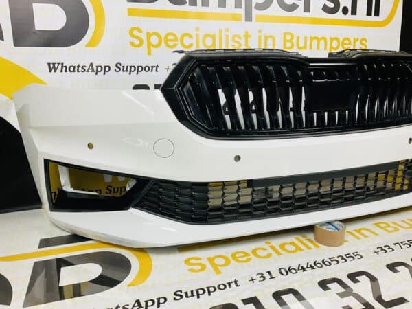 Bumper Skoda Fabia 4 2021-2022 Voorbumper 2-H9-2310