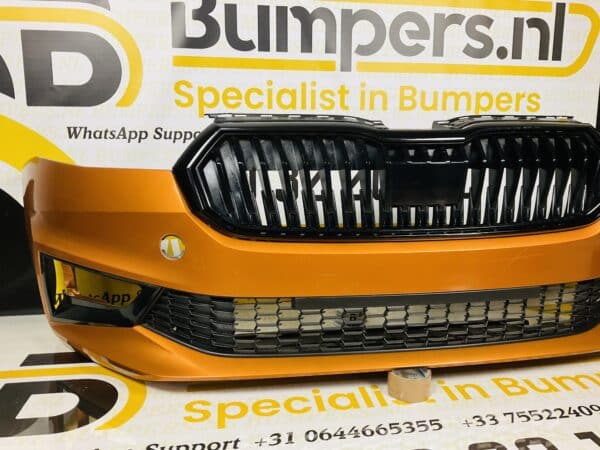 Bumper Skoda Fabia 4 2021-2022 Voorbumper 2-H9-2309