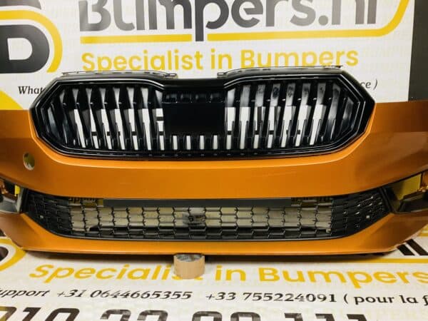 Bumper Skoda Fabia 4 2021-2022 Voorbumper 2-H9-2309