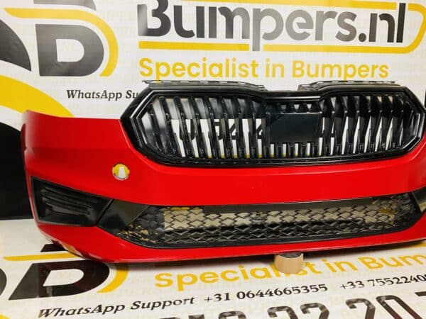 Bumper Skoda Fabia 4 Voorbumper 2021-2022 2-H9-2311