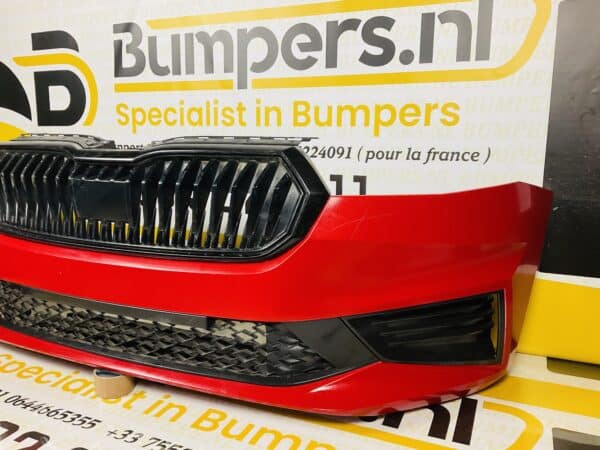 Bumper Skoda Fabia 4 Voorbumper 2021-2022 2-H9-2311