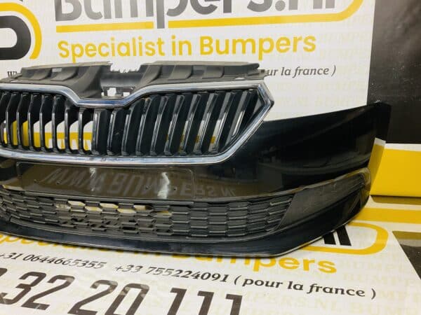 Bumper Skoda Fabia 3 Facelift 2018-2020 Voorbumper 2-H7-2113