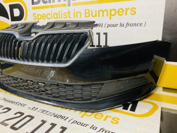 Bumper Skoda Fabia 3 Facelift 2018-2020 Voorbumper 2-H7-2113