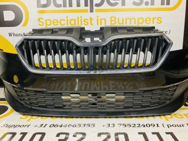 Bumper Skoda Fabia 3 Facelift 2018-2020 Voorbumper 2-H7-2113