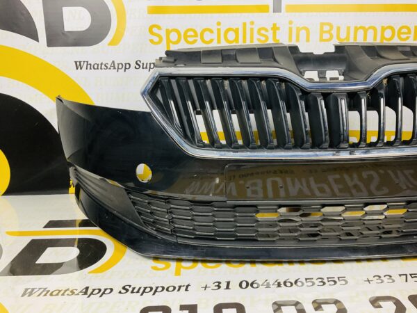 Bumper Skoda Fabia 3 Facelift 2018-2020 Voorbumper 2-H7-2113