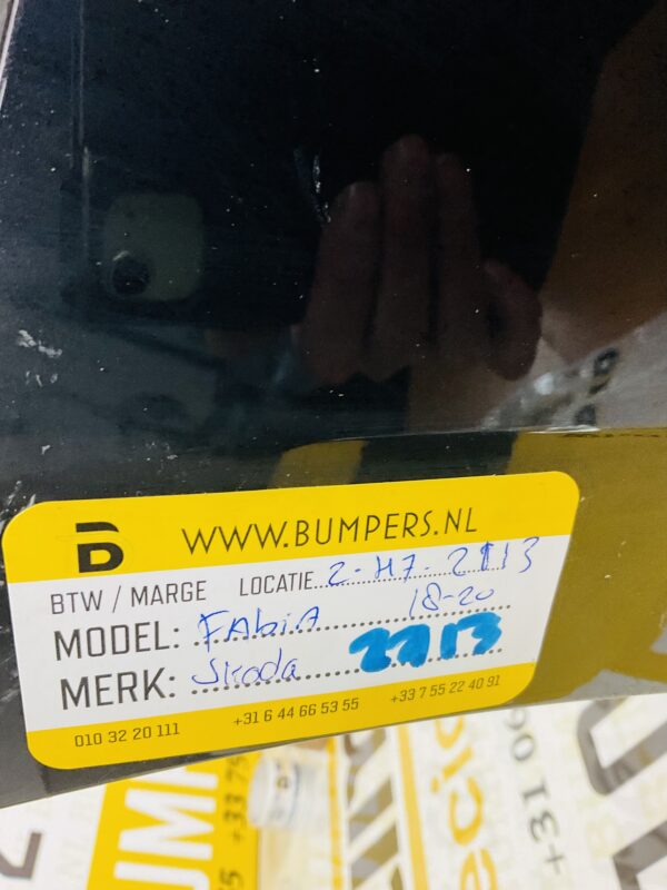 Bumper Skoda Fabia 3 Facelift 2018-2020 Voorbumper 2-H7-2113