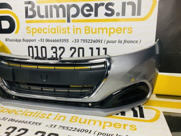 Bumper Peugeot 208 Facelift 6xpdc 2015-2019 Voorbumper 2-J2-2450