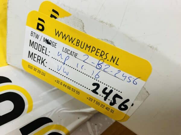 Bumper Volkswagen UP 2011-2016 Voorbumper 2-B2-2456