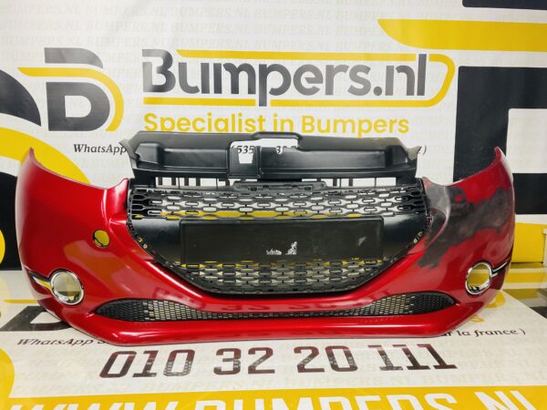 Bumper Peugeot 208 + Grill 2012-2016 Voorbumper 2-J2-2485