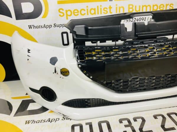 Bumper Peugeot 208 + Grill 2012-2016 Voorbumper 2-J2-2486