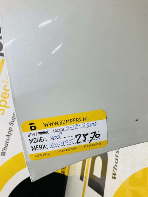 Bumper Peugeot 208 2021-2022 Voorbumper 2-J7-2570