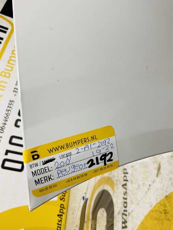 Bumper Peugeot 208 2019-2022 Voorbumper 2-A1-2192