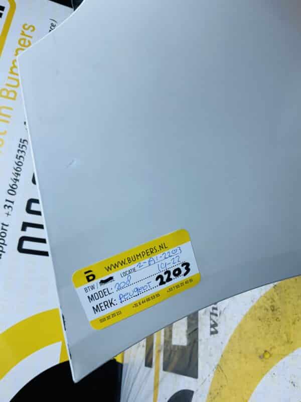 Bumper Peugeot 208 2019-2022 Voorbumper 2-A1-2203