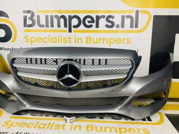 Bumper Mercedes C Klasse W205 14-17 Voorbumper 1-A4-1445