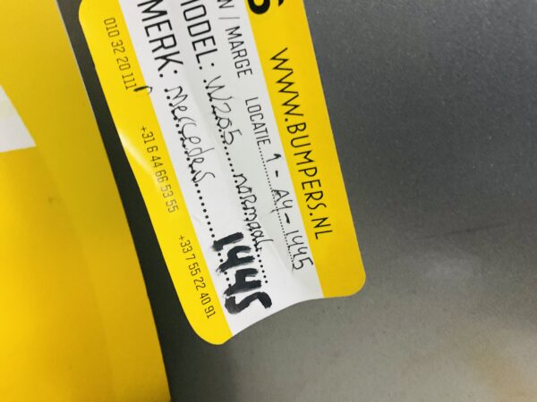 Bumper Mercedes C Klasse W205 14-17 Voorbumper 1-A4-1445