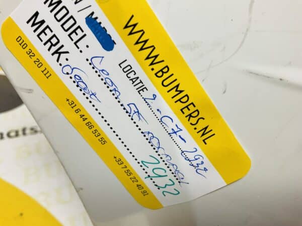 Bumper Seat Leon 5F  Normaal 2017-2021 Voorbumper 2-C7-2932