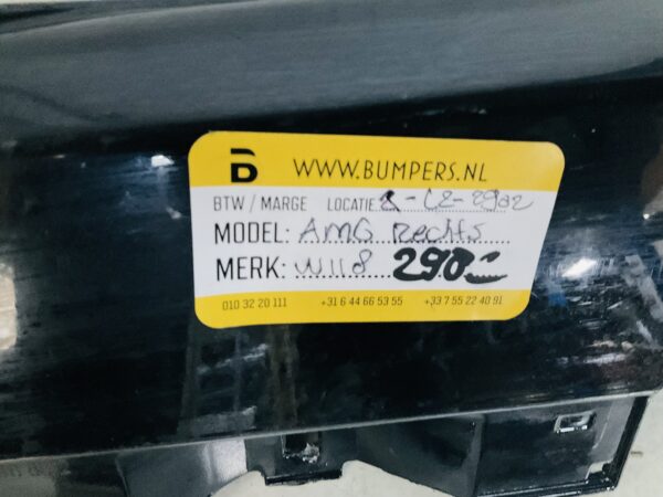 Zijskirts Mercedes CLA Klasse W118 AMG 19-22 A188 690 9200 Rechts Dorpel 2-L2-2902
