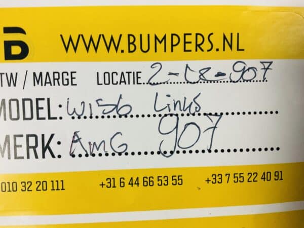 Zijskirt Mercedes benz A klasse A177 690 45 01 W177 AMG 19-22 links Dorpel 2-L2-907