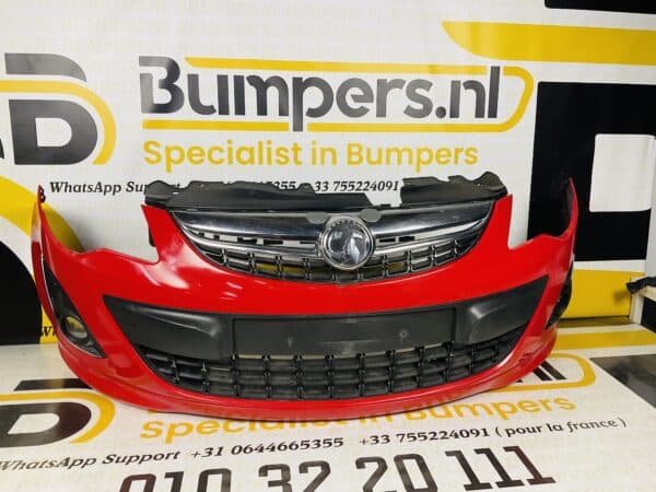 Bumper Opel Corsa D OPC Facelift 2011-2014 Voorbumper 2-i1-2981