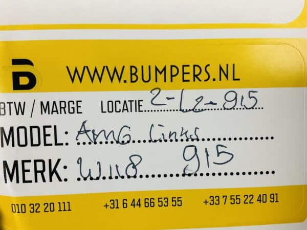 Zijskirt Mercedes benz CLA W118 AMG 19-22 Links Dorpel 2-L2-915