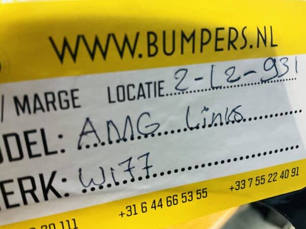 Zijskirt Mercedes A Klasse W177 AMG A1776904501 Links Dorpel 2-L2-931