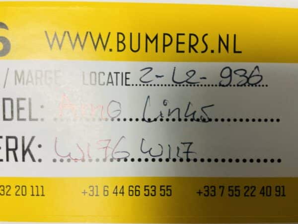Zijskirt Mercedes A Klasse W176 CLA Klasse W117 AMG Links Dorpel 1766980154 2-L2-936