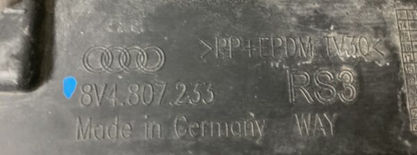 Bumperlip Audi A3 8V Rs3 Origineel Bumperlip 2-R2-956