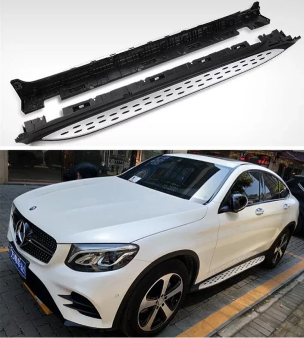 Zijskirt MERCEDES GLC KLASSE W253 X253 Side Steps 2016-2022 Zijskirts AMG