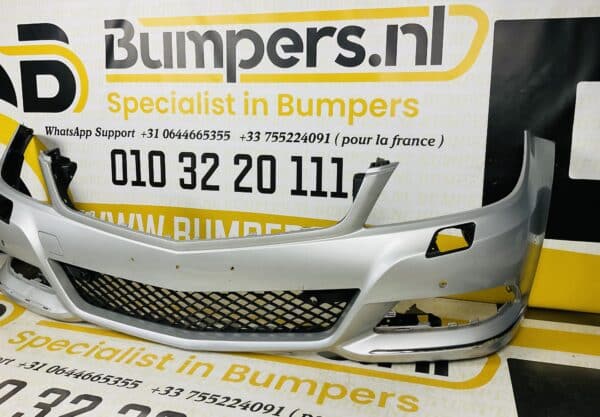 Bumper Mercedes C Klasse W204 Facelift 2011-2014 Voorbumper 1-A1-3035