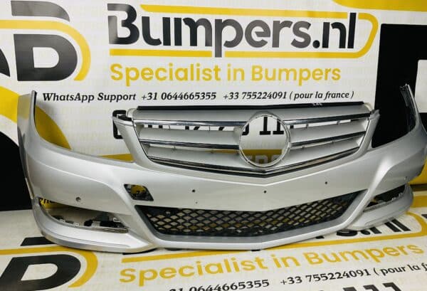 Bumper Mercedes C Klasse W204 Facelift 2011-2014 Voorbumper 1-A1-3036