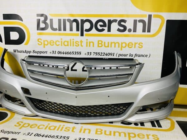 Bumper Mercedes C Klasse W204 Facelift 2011-2014 Voorbumper 1-A1-3036