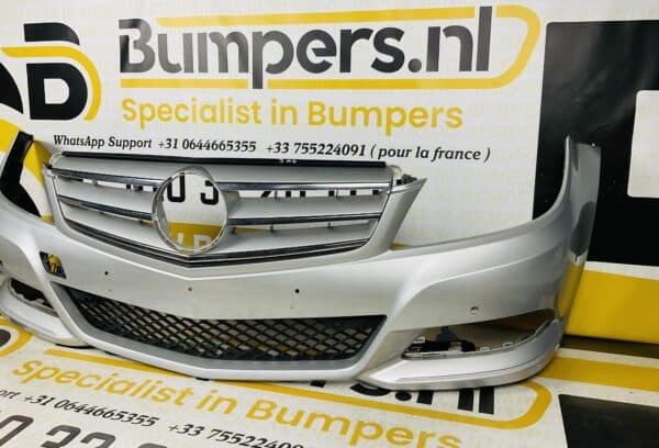 Bumper Mercedes C Klasse W204 Facelift 2011-2014 Voorbumper 1-A1-3036