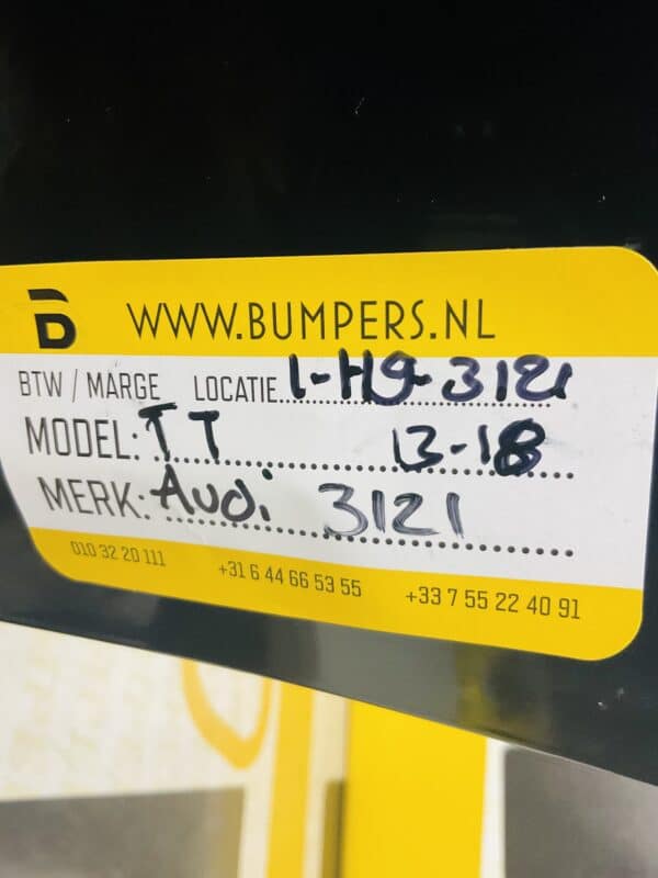 Bumper Audi TT 2013-2018 Voorbumper 1-H9-3121