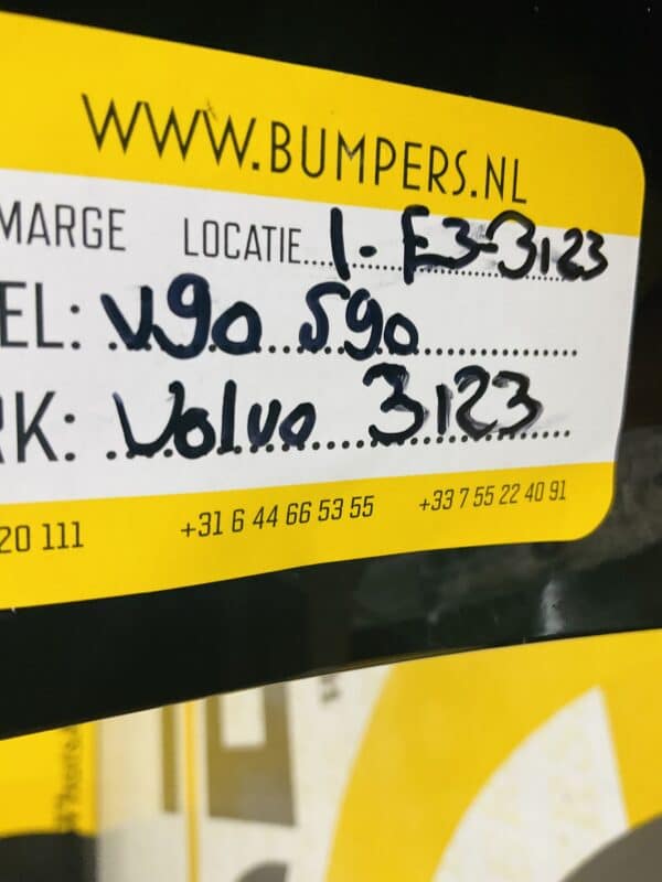 Bumper Volvo V90 S90 Voorbumper 1-E3-3123