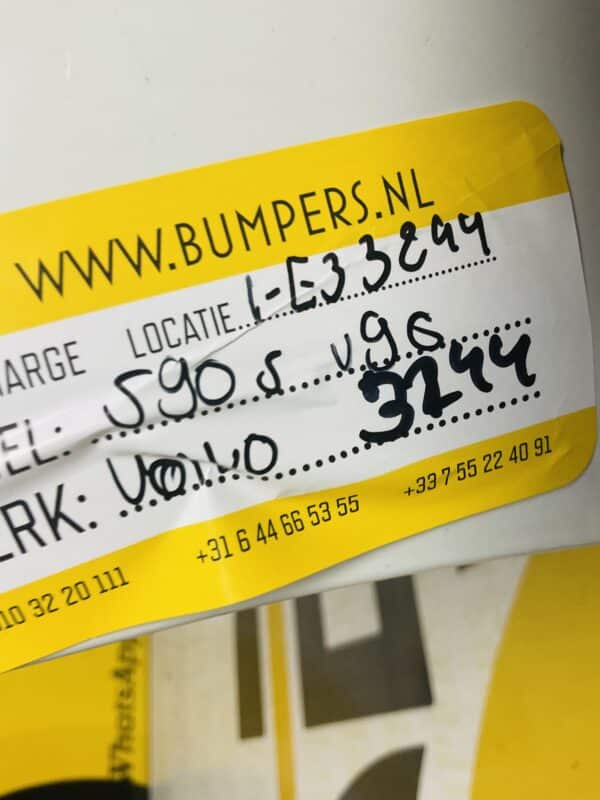 Bumper Volvo V90 S90 Voorbumper 1-E3-3244
