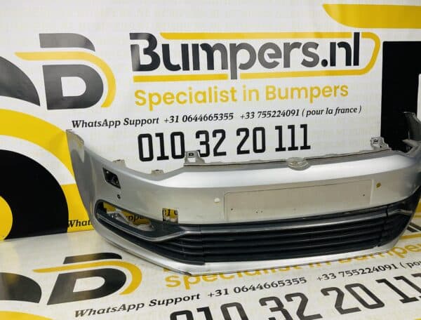 Bumper Volkswagen Polo 6C 2013-2017 4xpdc kls Voorbumper 1-C9-4011