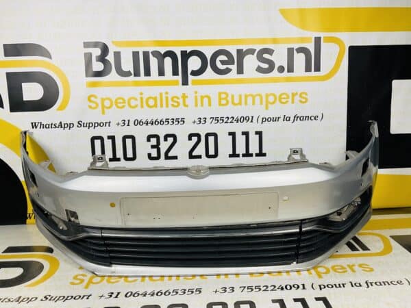 Bumper Volkswagen Polo 6C 2013-2017 4xpdc kls Voorbumper 1-C9-4011