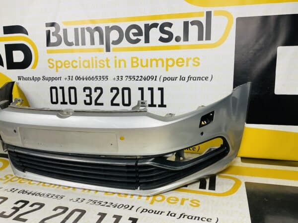 Bumper Volkswagen Polo 6C 2013-2017 4xpdc kls Voorbumper 1-C9-4011