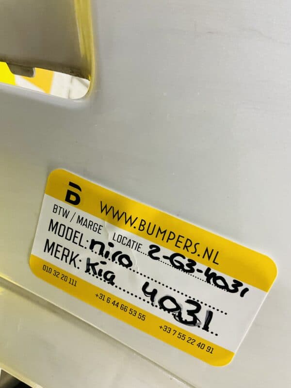 Bumper Kia Niro 2016-2021 Voorbumper 2-G3-4031