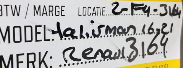 Bumper Renault Talisman 2016-2021 Voorbumper 2-F9-3164