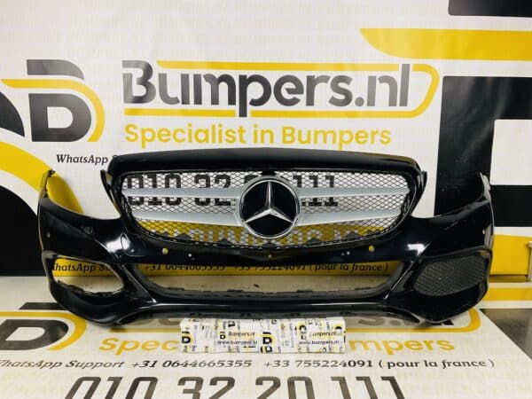 Bumper Mercedes C Klasse W205 2014-2017 Voorbumper 1-A9-3199