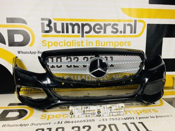 Bumper Mercedes C Klasse W205 2014-2017 Voorbumper 1-A9-3199