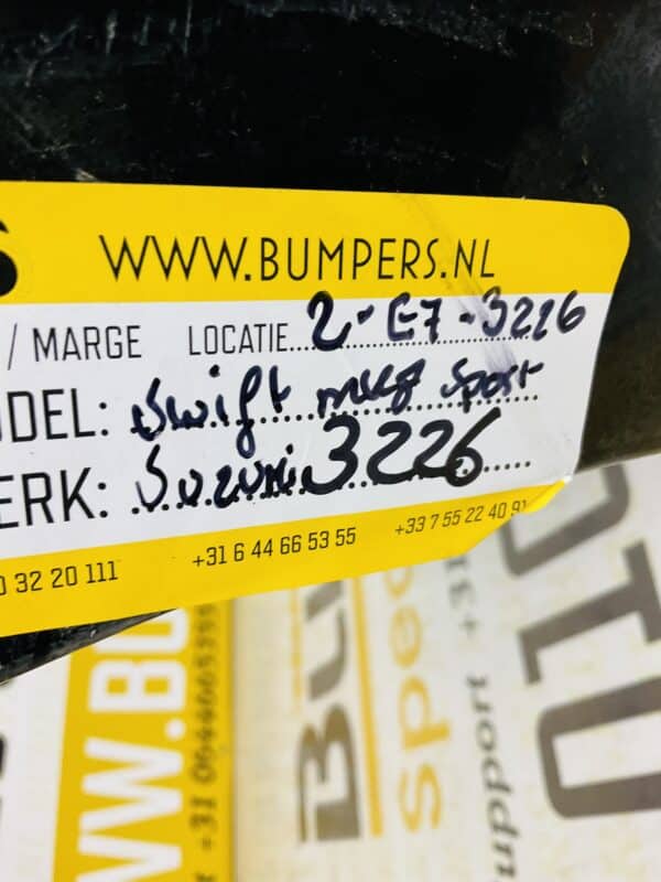 Bumper Suzuki Swift Mk8 Sport 2017-2021 Voorbumper 2-E7-3226