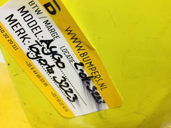 Bumper Toyota Aygo 2014-2017 Voorbumper 2-D1-3223